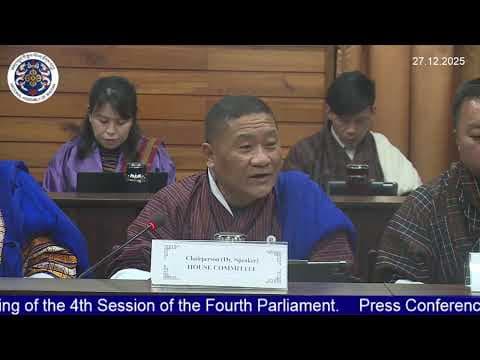 Press Conference on the closing of the 4th Session of the Fourth Parliament.